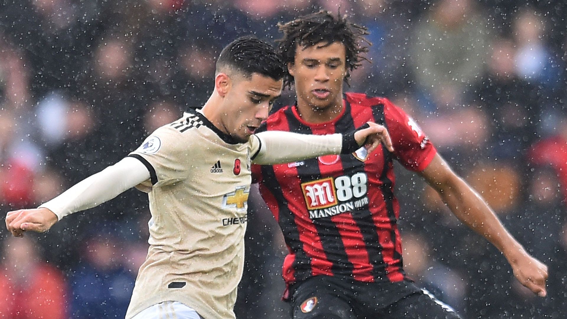 Andreas Pereira Nathan Ake Man Utd Bournemouth