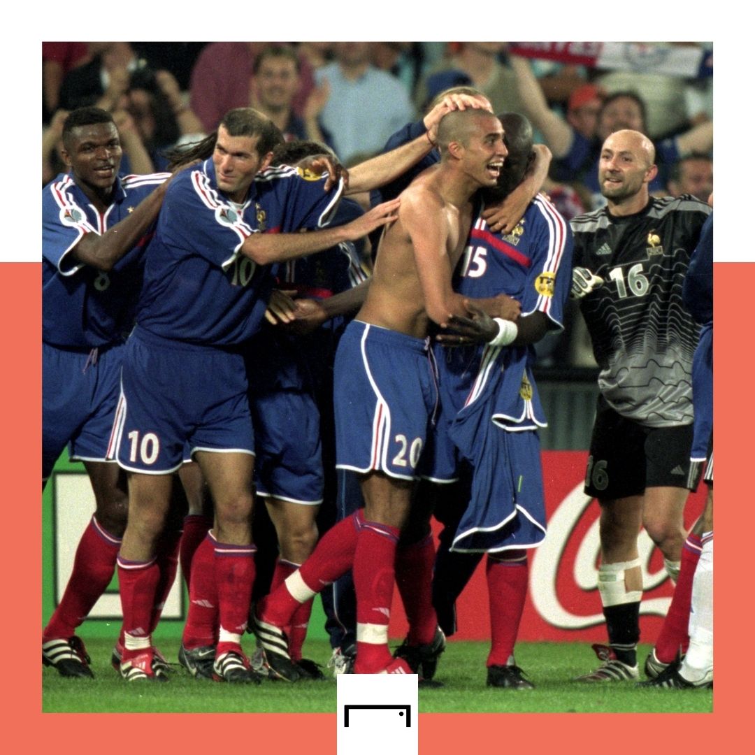 David Trezeguet France Italy Euro 2000 GFX