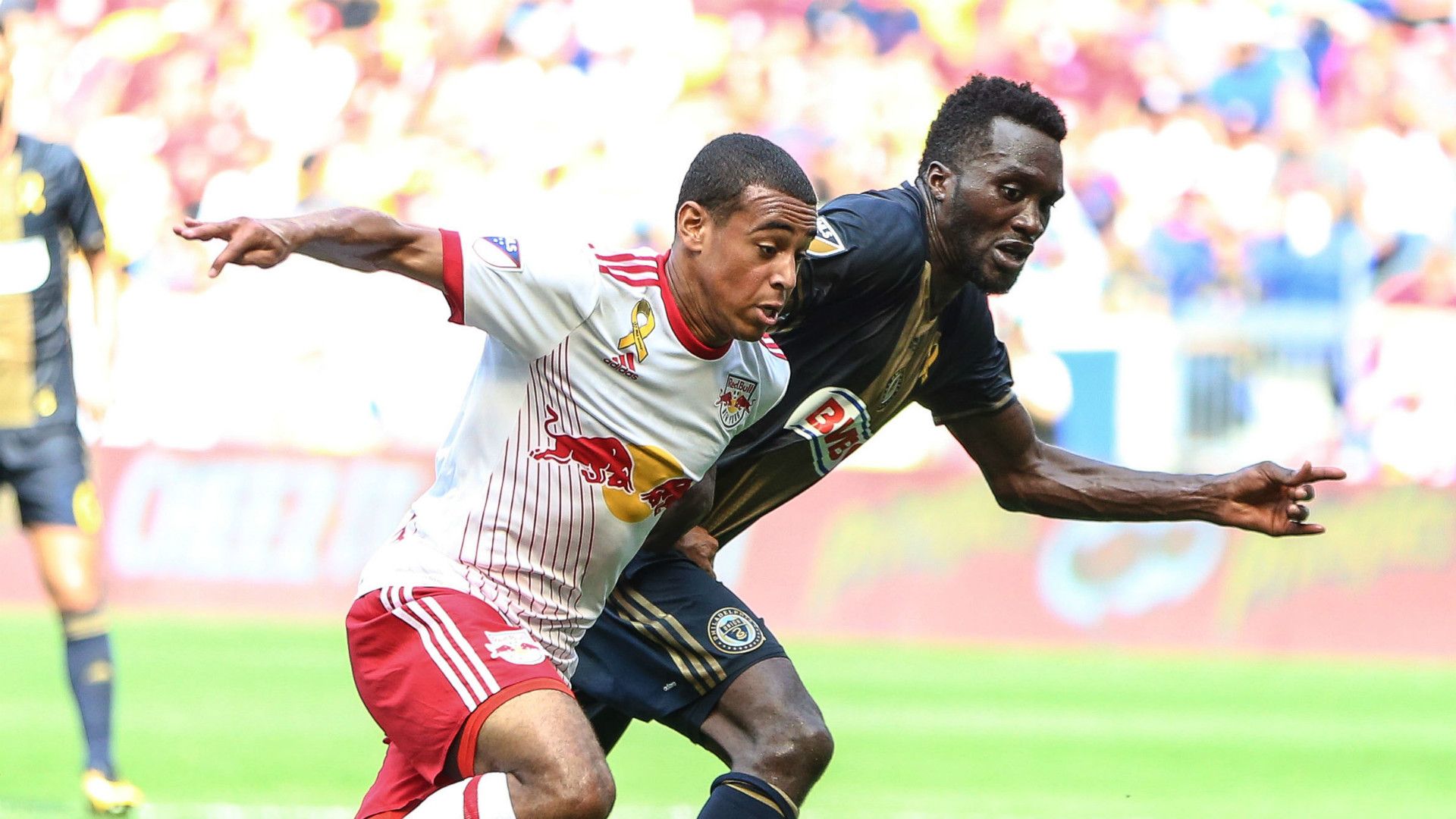 Tyler Adams CJ Sapong MLS 09172017