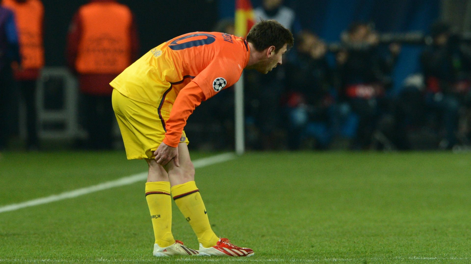 Messi PSG Barcelona Champions League 04022013