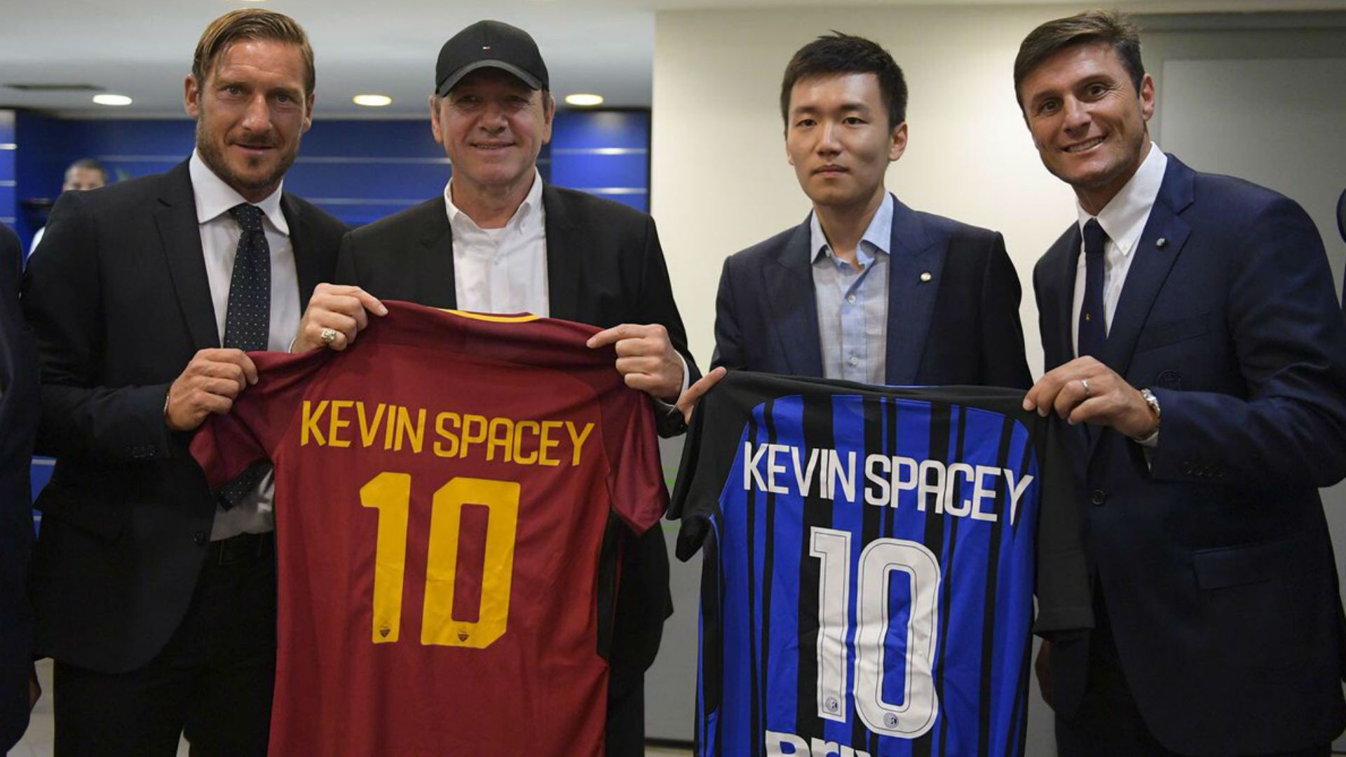 kevin spacey totti zanetti