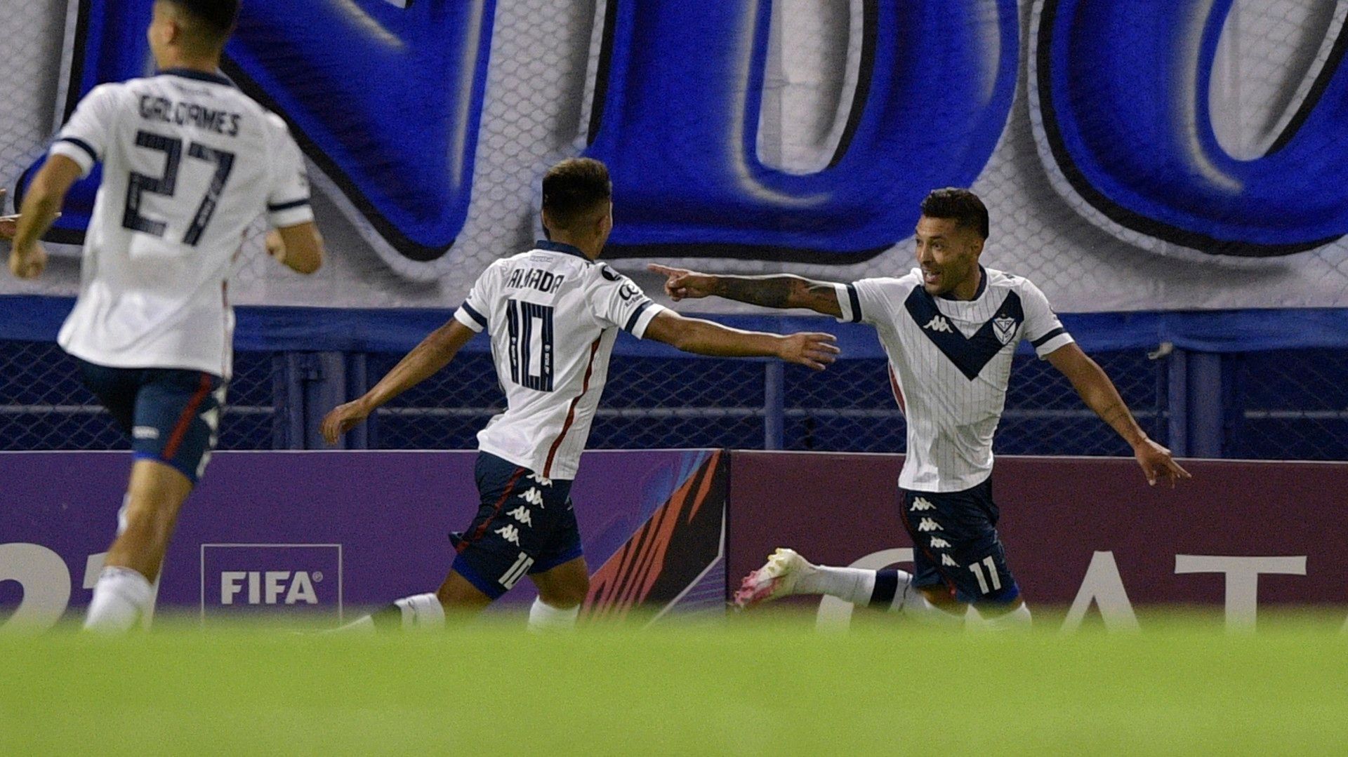 Lucas Janson comemora - Vélez x Flamengo Libertadores 20042021