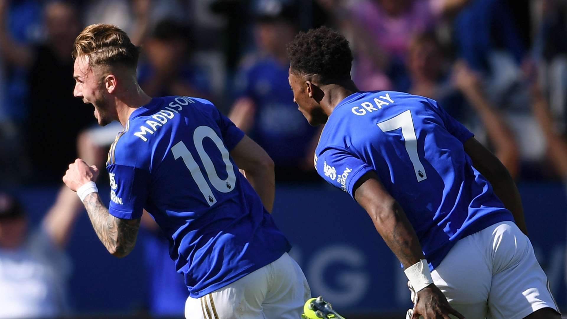 James Maddison Demarai Gray Leicester Tottenham 09212019