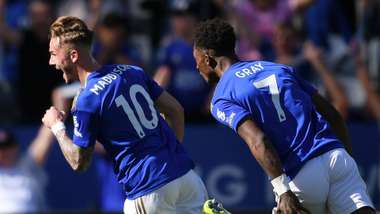 James Maddison Demarai Gray Leicester Tottenham 09212019