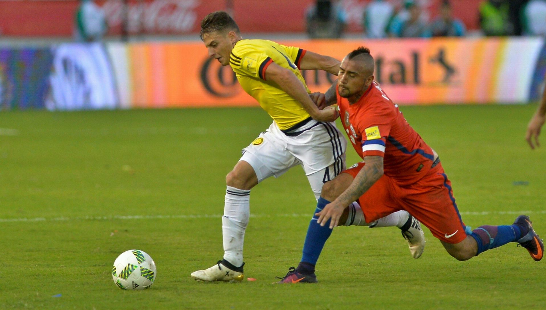 Arias Vidal Colombia Chile 2016