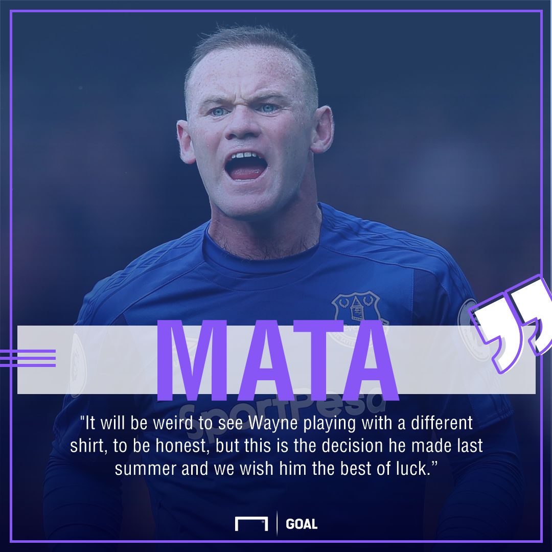 Juan Mata Wayne Rooney Everton