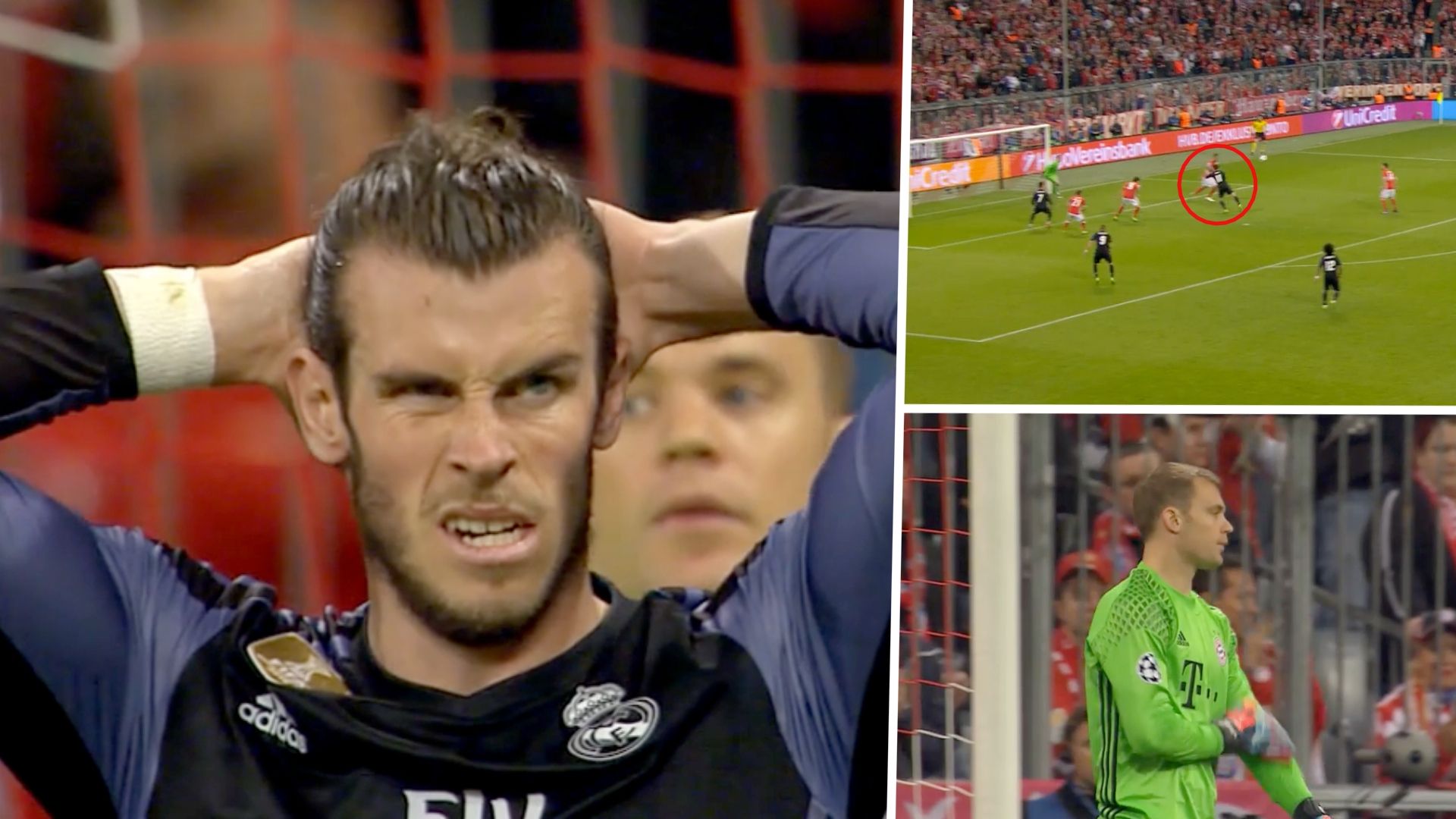 Gareth Bale Manuel Neuer Parade