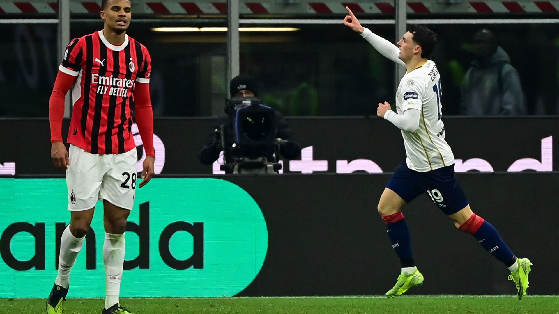 Zortea Milan Cagliari Serie A