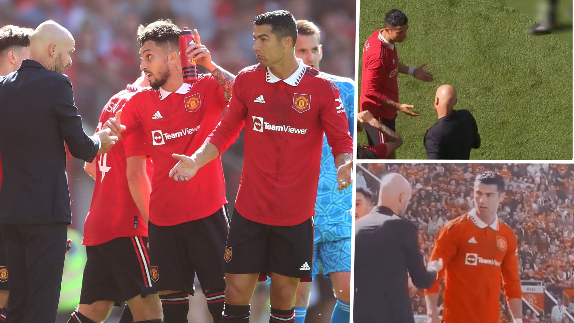 Cristiano Ronaldo Erik ten Hag GFX