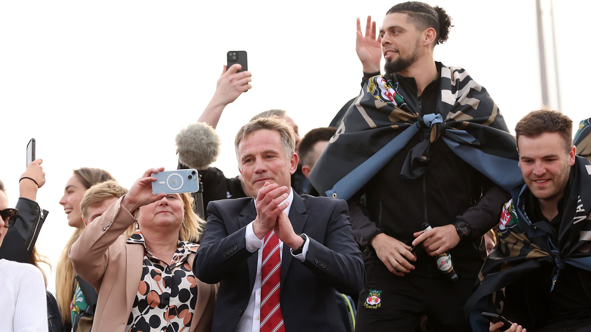 Phil Parkinson Wrexham parade 2023