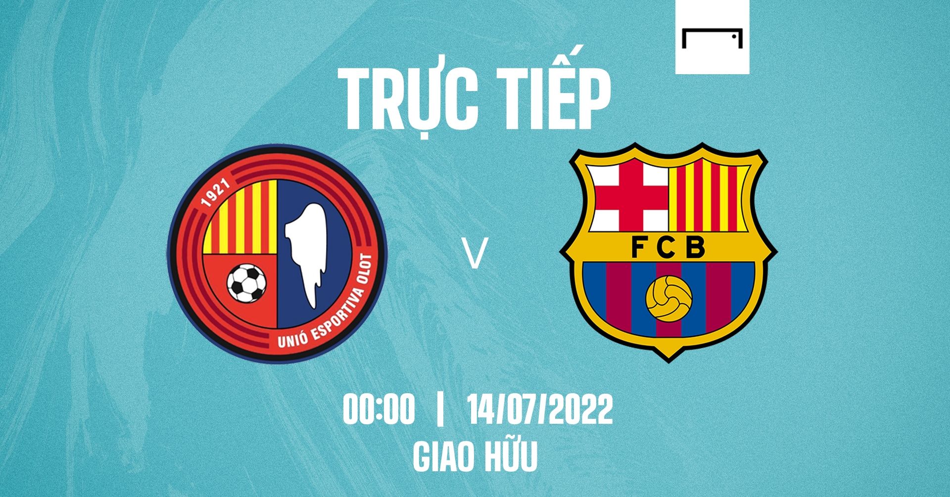 Live UE Olot vs Barcelona Friendly Match GFX