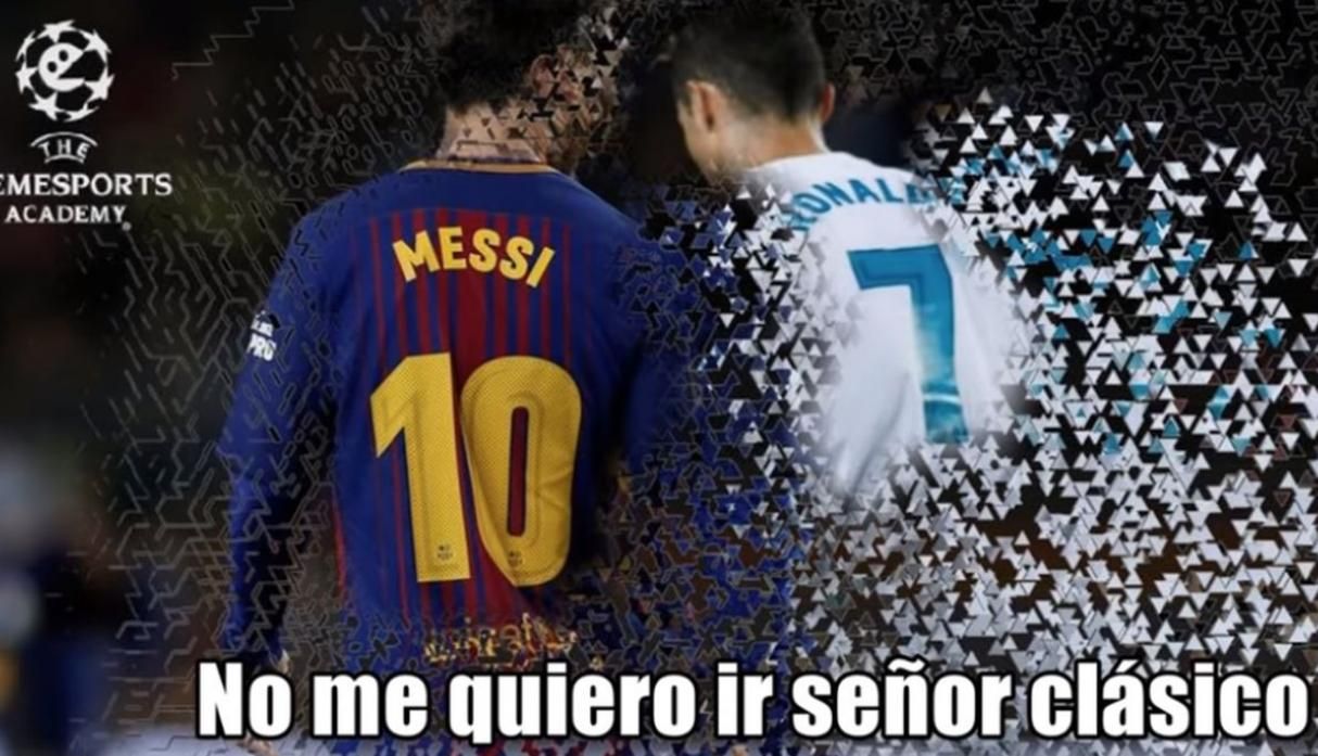 Memes Clásico Barcelona Real Madrid 281018