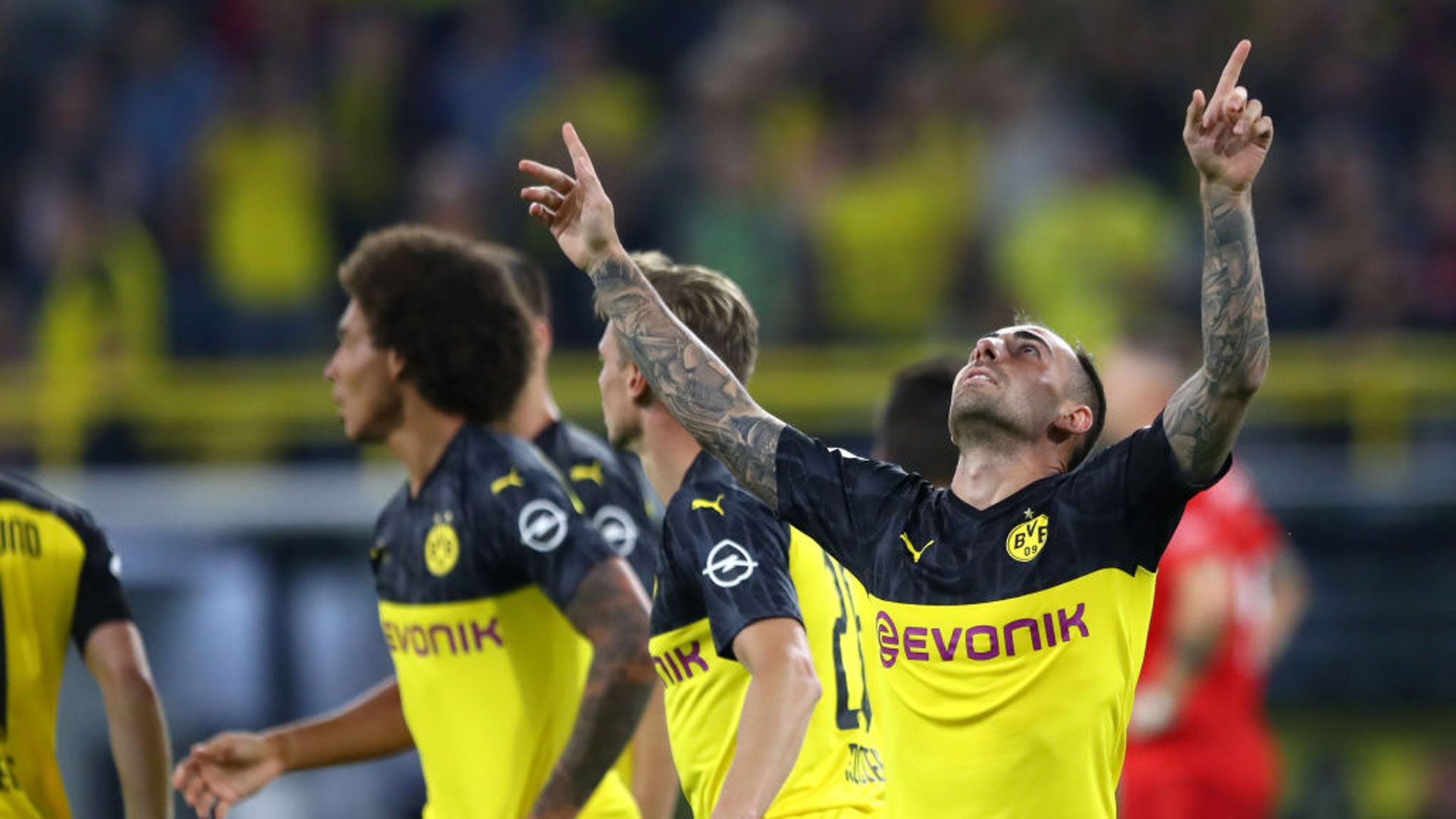 Paco Alcacer Supercup 2019 BVB Borussia Dortmund FC Bayern München