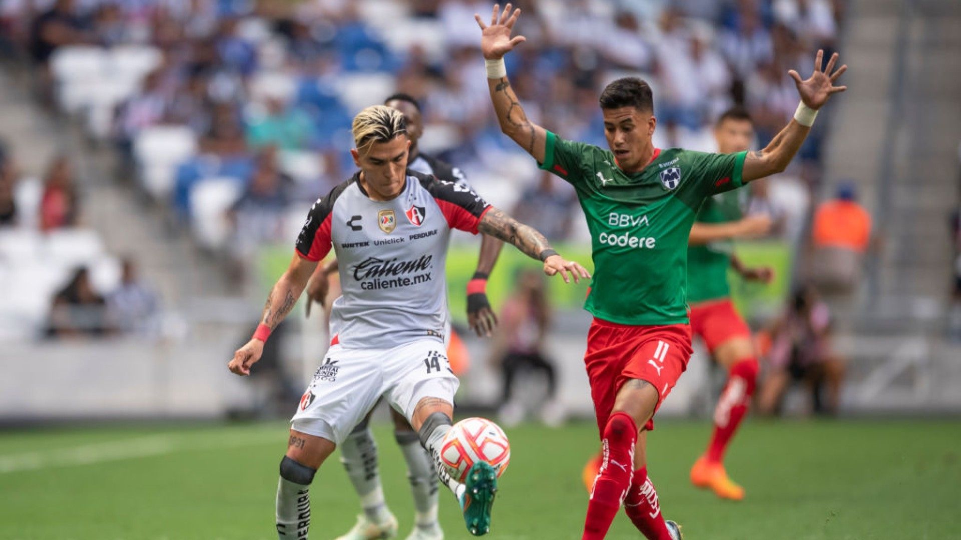 Luis Reyes Maximiliano Meza Monterrey Atlas Apertura 2022