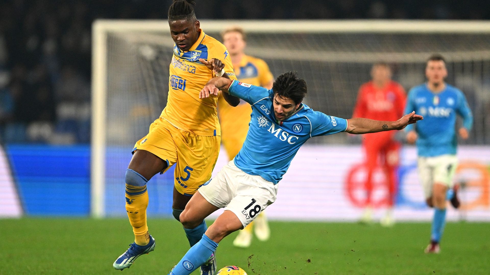 Okoli Simeone Napoli Frosinone Coppa Italia