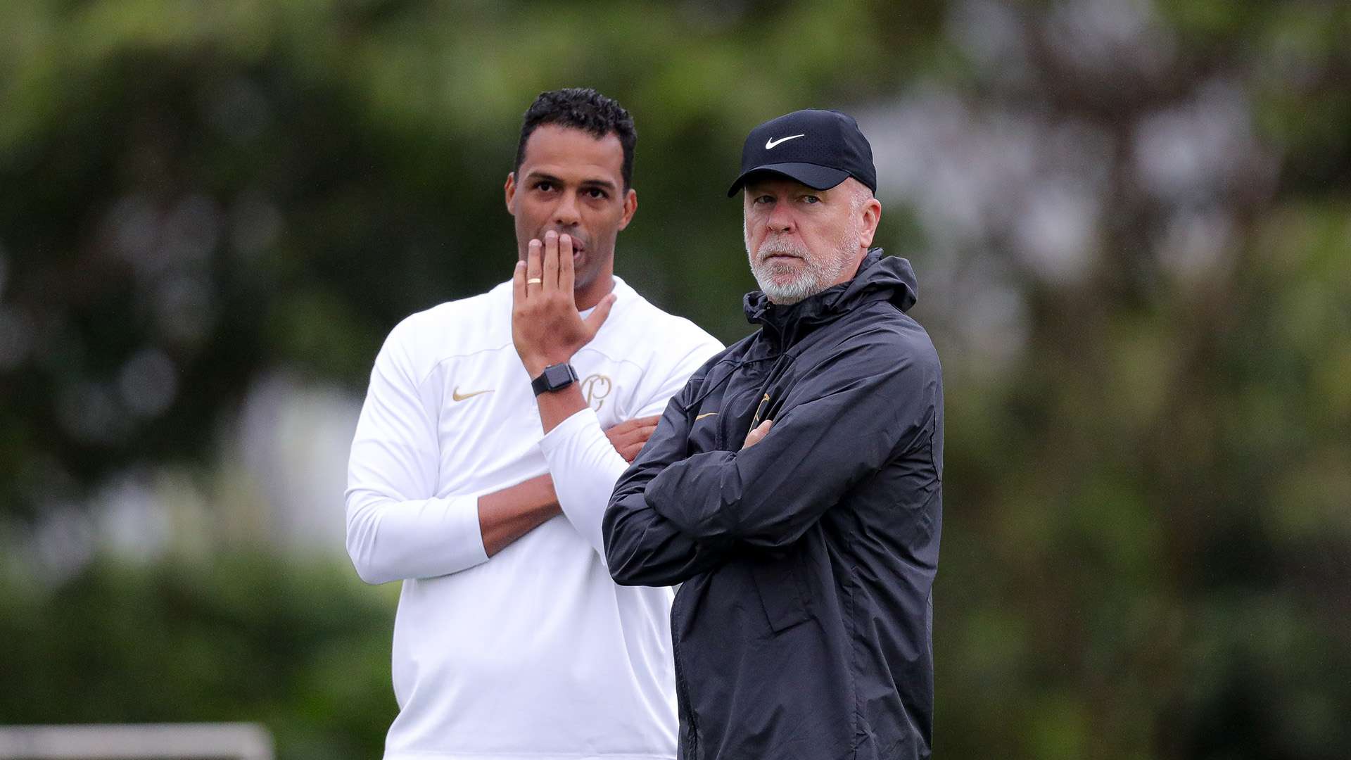 Fernando Lázaro e Mano Menezes