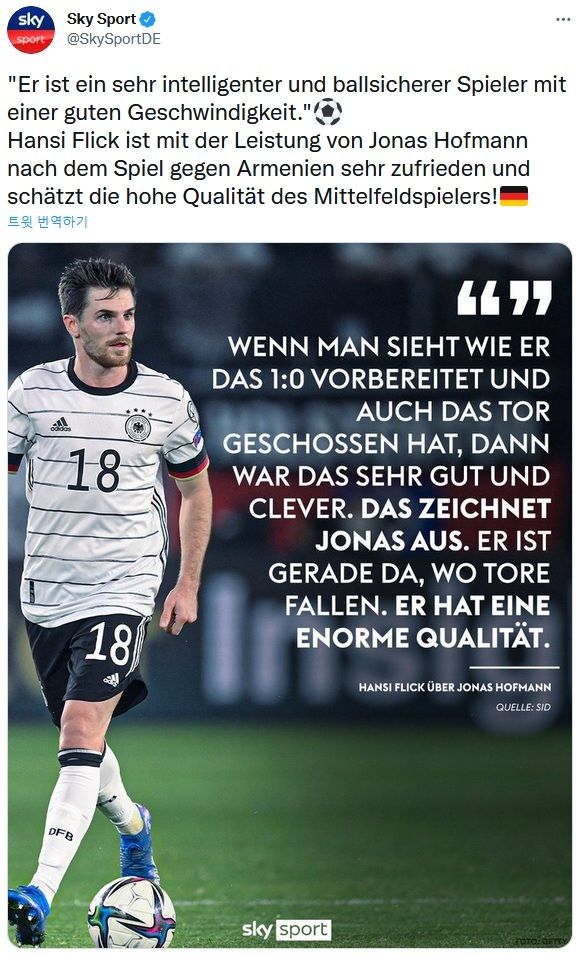 호프만에 대한 플릭의 코멘트