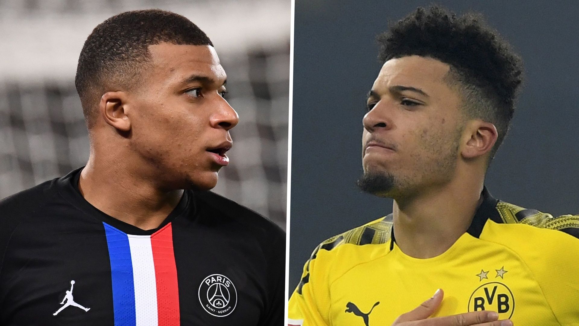 Kylian Mbappe Jadon Sancho