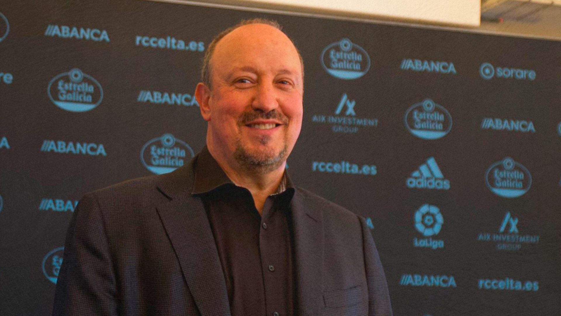 Rafa Benítez, entrenador del Celta de Vigo