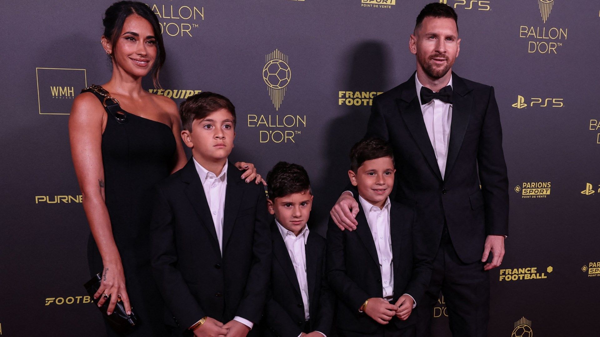 Lionel Messi Antonela Roccuzzo Ballon d'Or