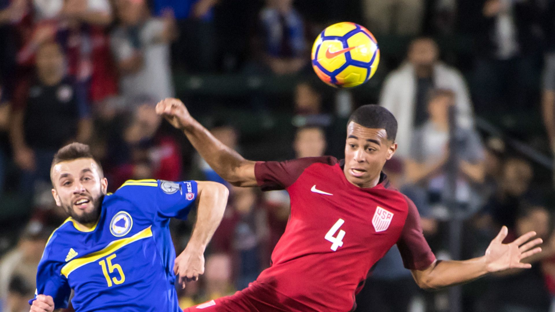 Tyler Adams USMNT 01282018