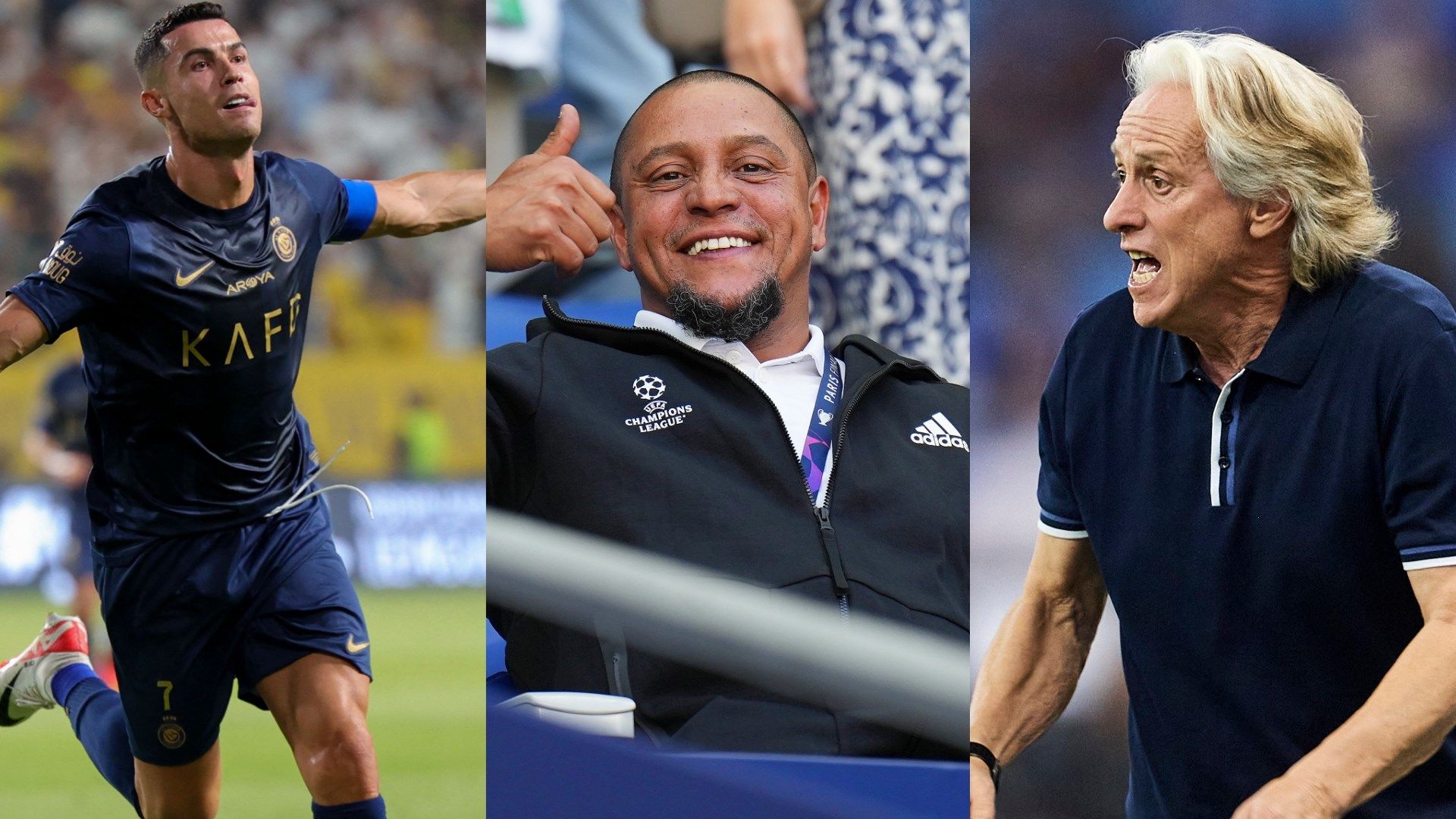 Roberto Carlos - Cristiano Ronaldo - Jorge Jesus - Nassr - Hilal
