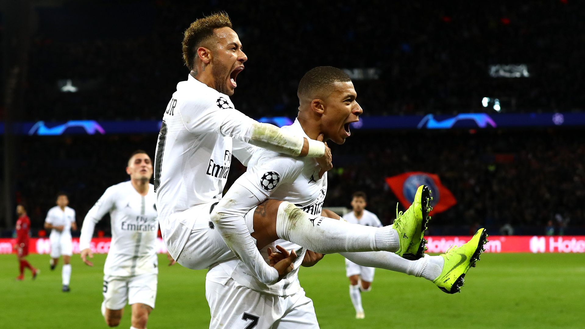 Neymar Kylian Mbappe PSG 2018-19