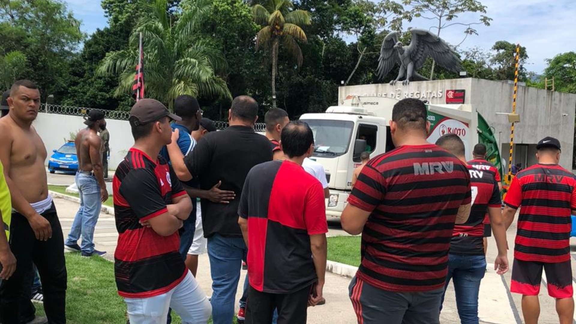 Flamengo protesto