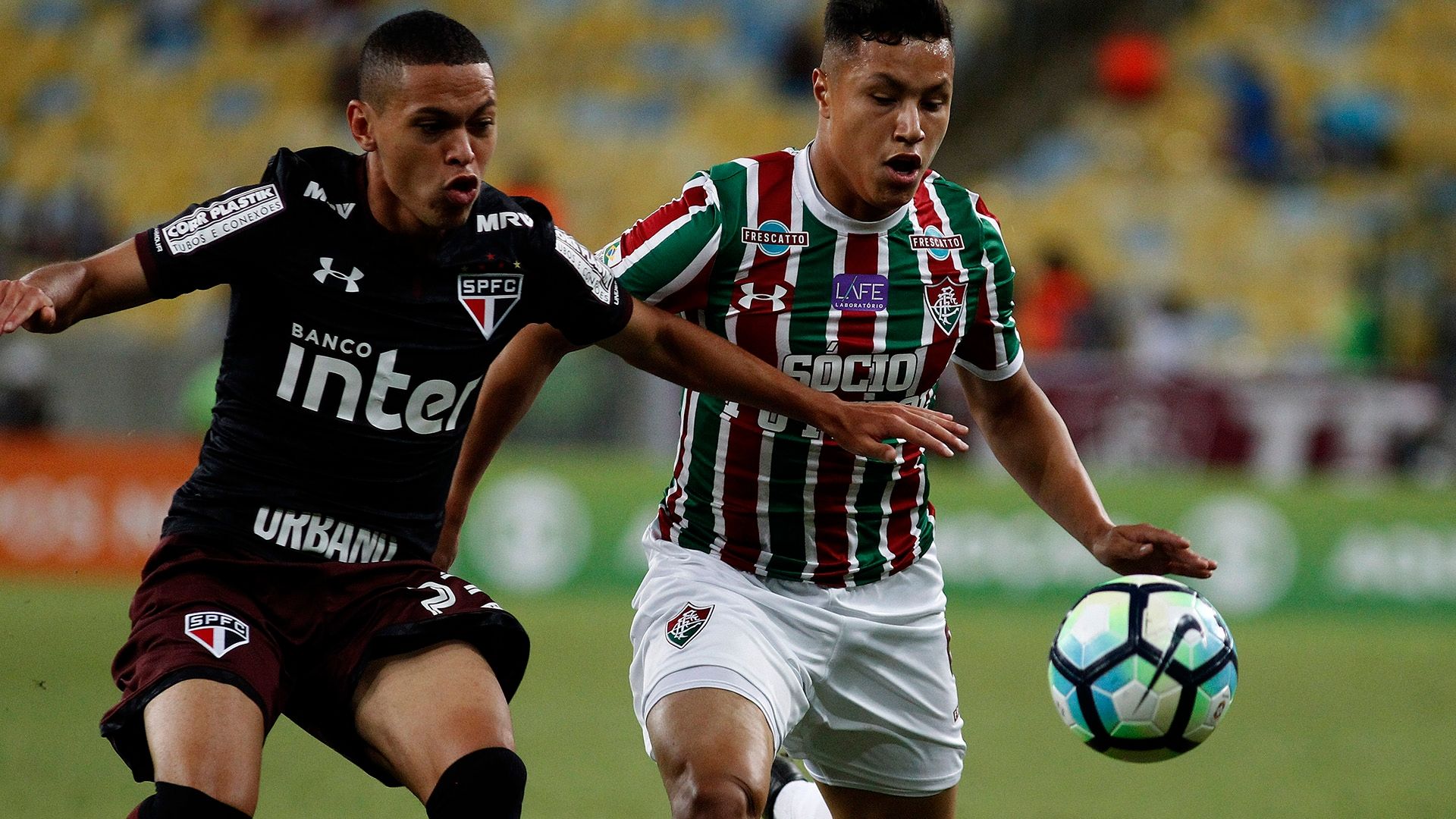 Marcos Guilherme Marlon Fluminense Sao Paulo Brasileirao Serie A 18102017