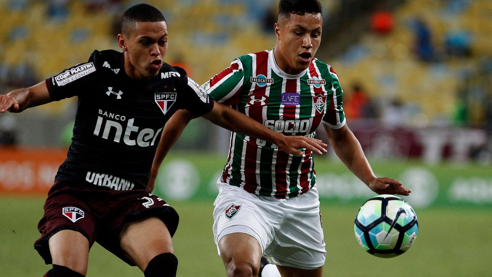 Marcos Guilherme Marlon Fluminense Sao Paulo Brasileirao Serie A 18102017