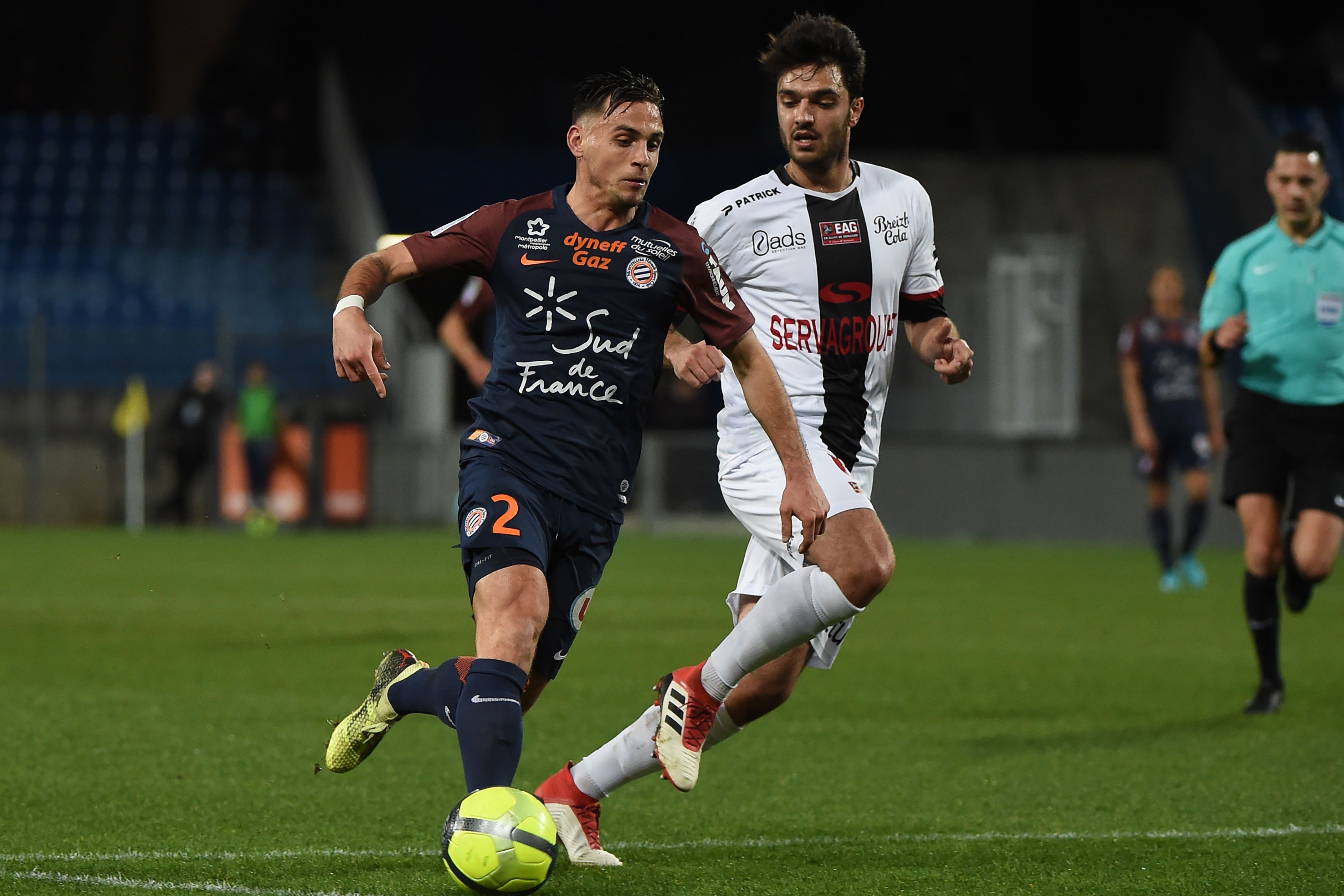 Ruben Aguilar Clément Grenier Montpellier Guingamp