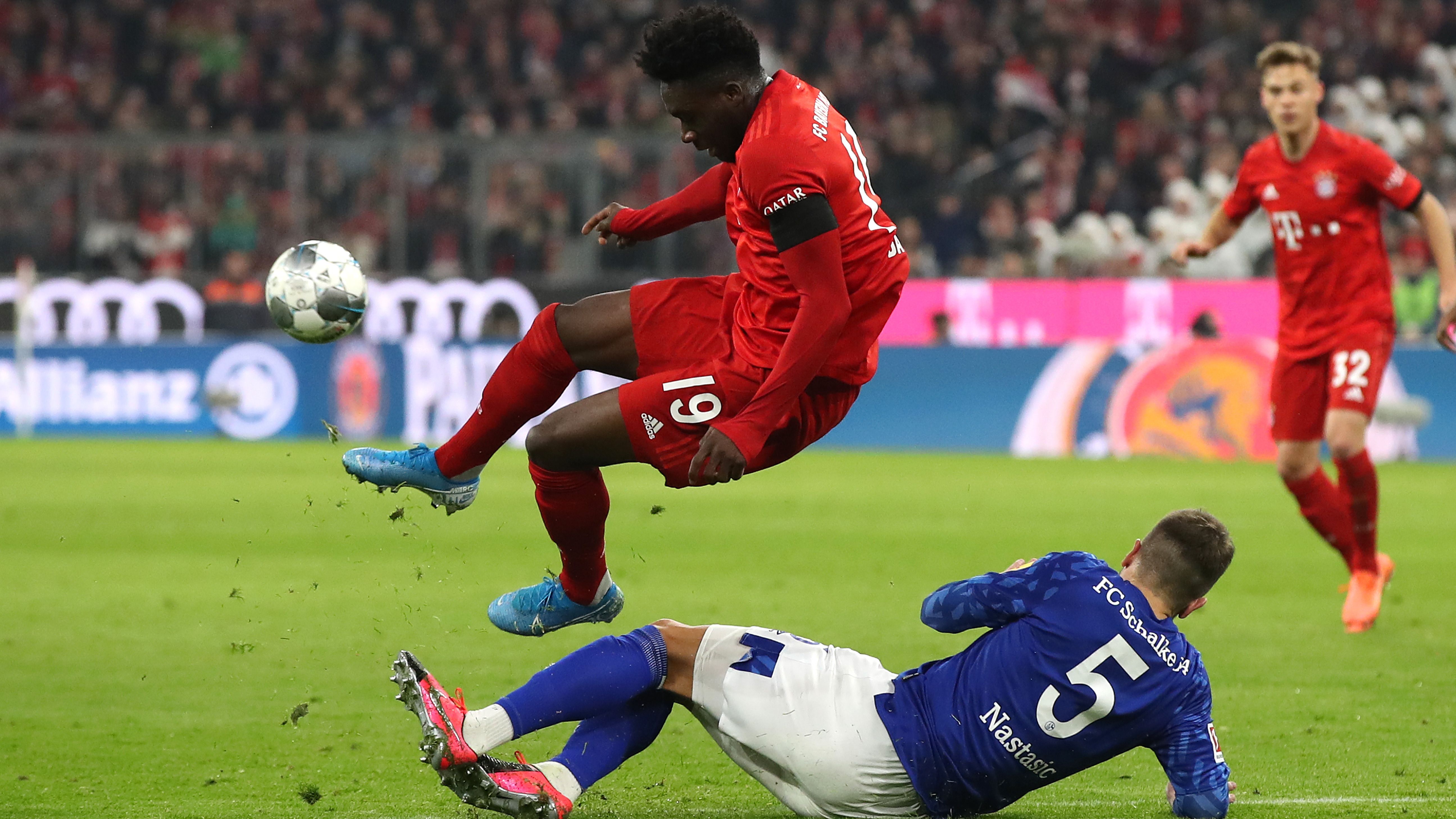 Alphonso Davies Bayern München Schalke 04 25012020