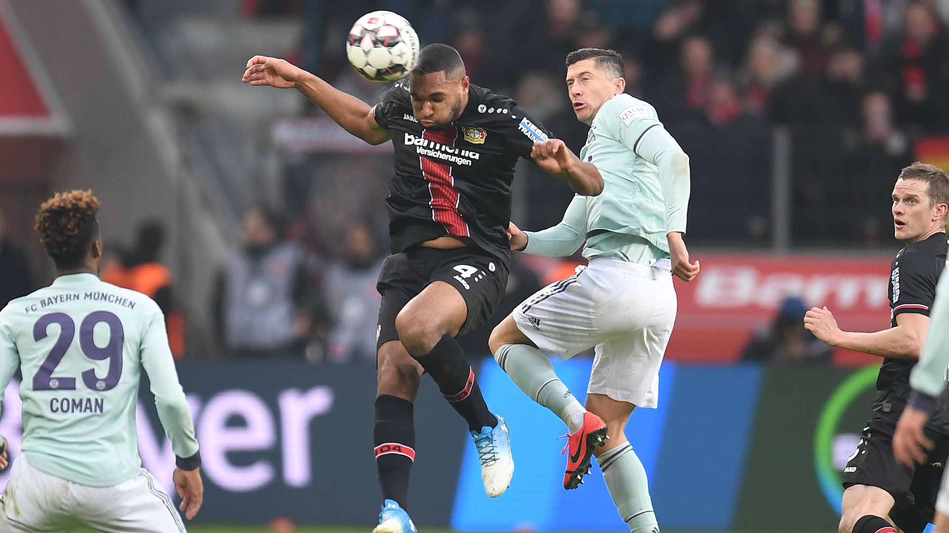 Robert Lewandowski FC Bayern Bayer Leverkusen