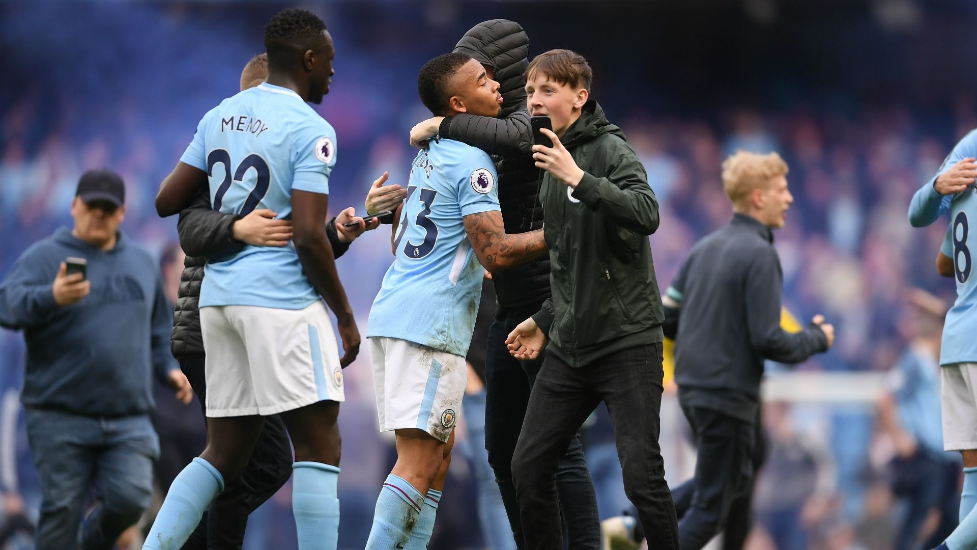 Manchester City Pitch Invasion | 24042018