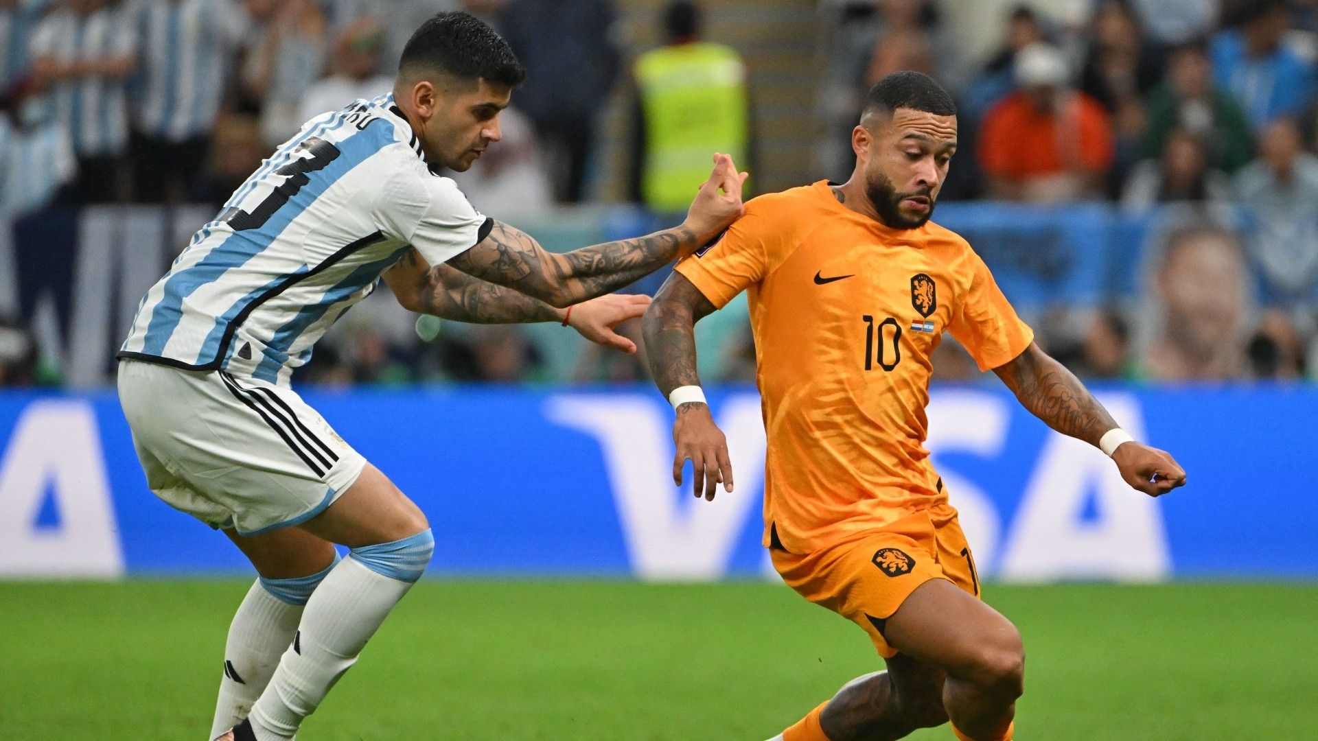 Cristian Romero Argentina Netherlands 2022 World Cup