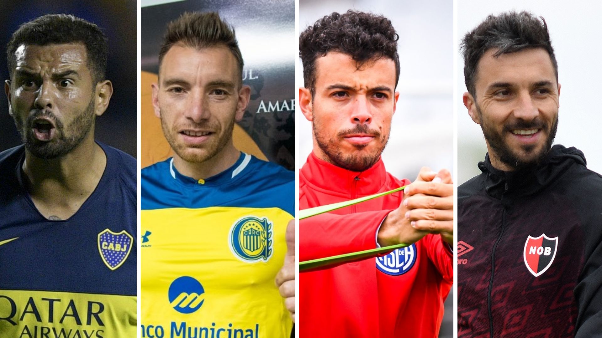 Edwin Cardona Jonathan Bottinelli Franco Di Santo Ignacio Scocco Liga Argentina 2020