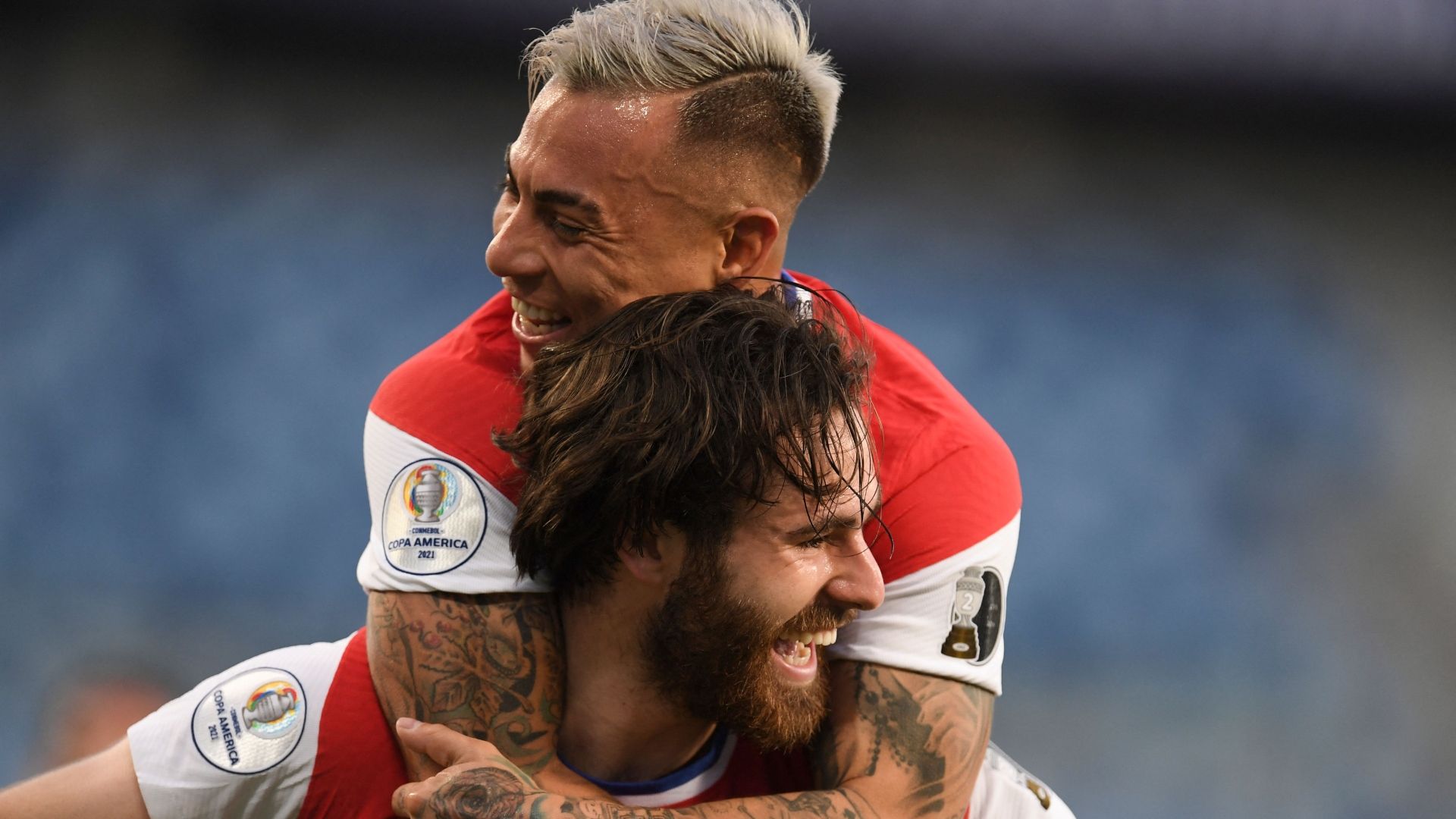 180621 Ben Brereton Eduardo Vargas Chile Bolivia