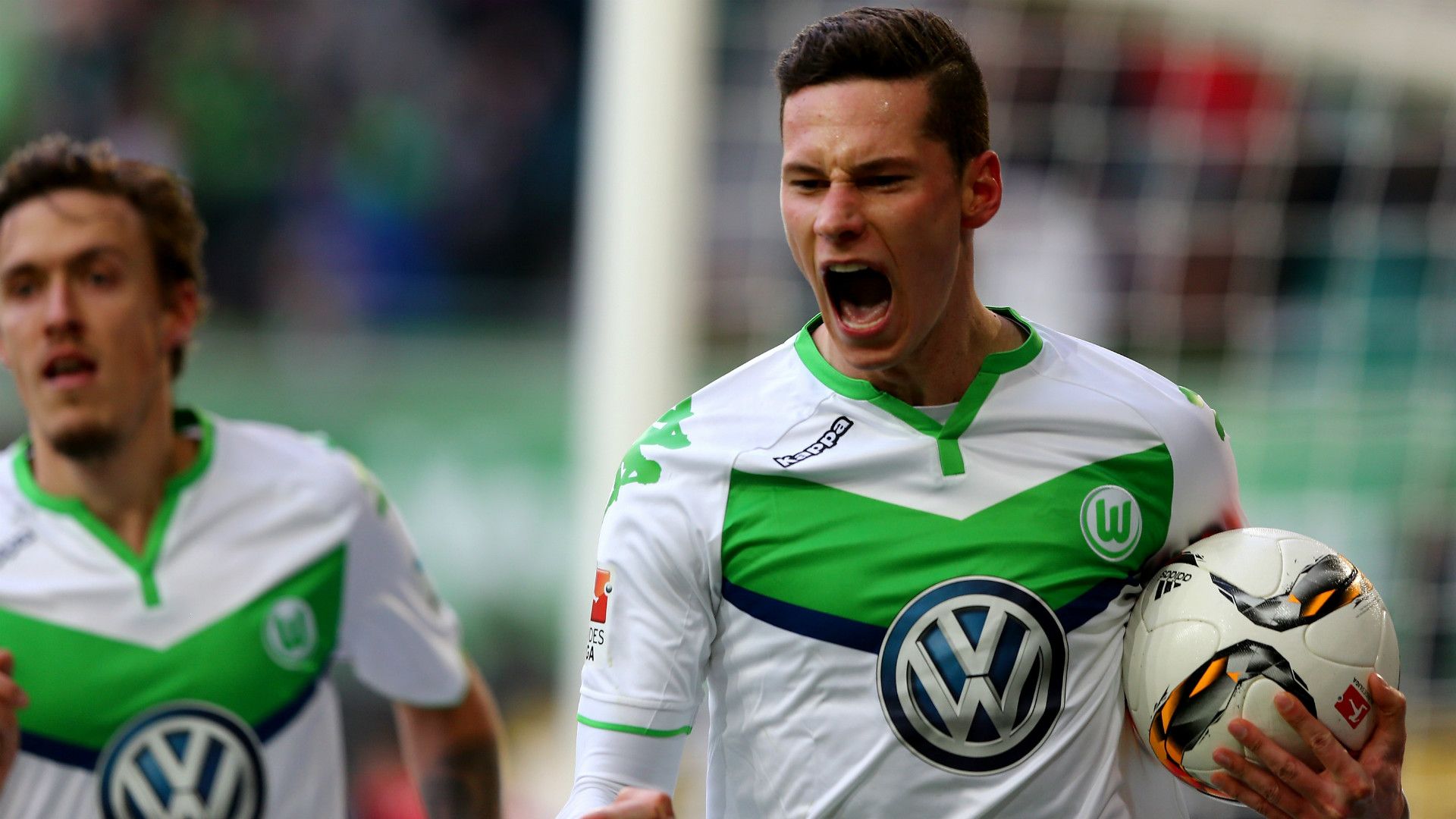 JULIAN DRAXLER WOLFSBURG GERMAN BUNDESLIGA 13022016