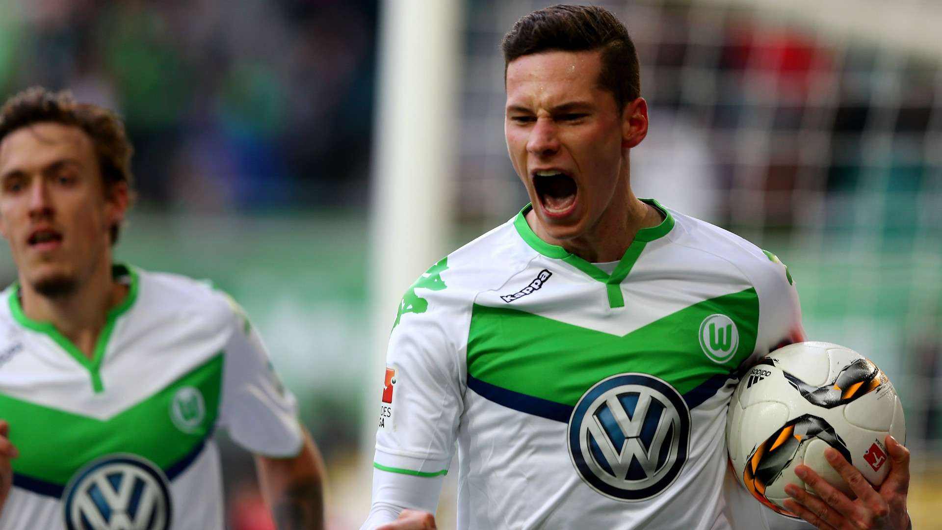 JULIAN DRAXLER WOLFSBURG GERMAN BUNDESLIGA 13022016