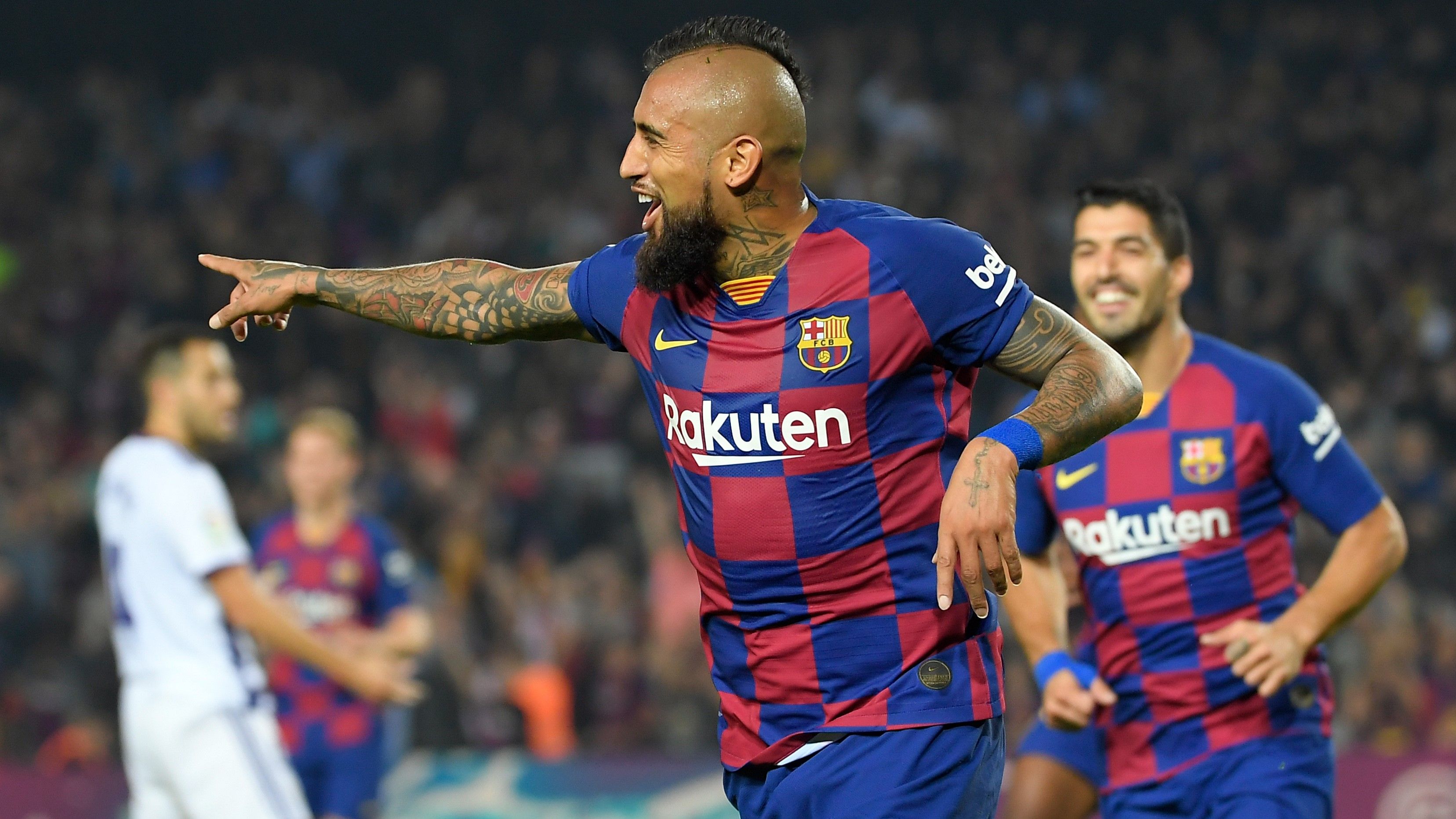 Arturo Vidal Barcelona Valladolid LaLiga 29102019