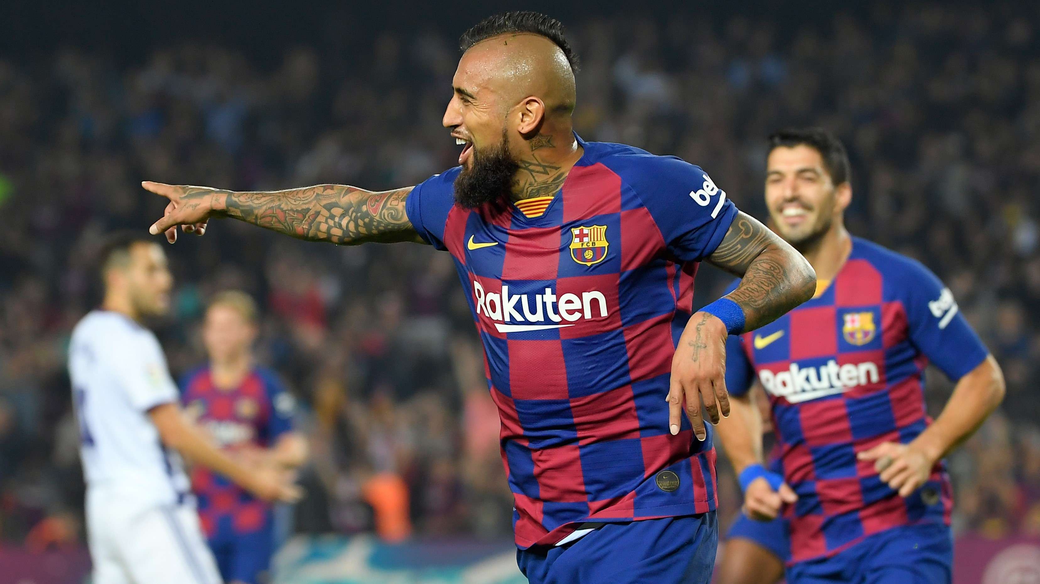Arturo Vidal Barcelona Valladolid LaLiga 29102019