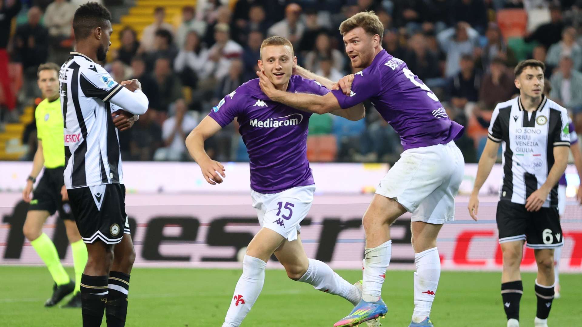 Comuzzo Udinese Fiorentina