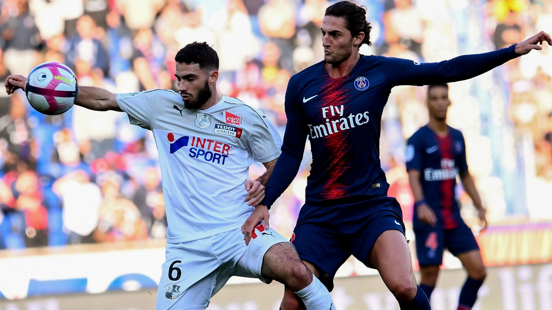 Adrien Rabiot Thomas Monconduit PSG Amiens Ligue 1 20102018