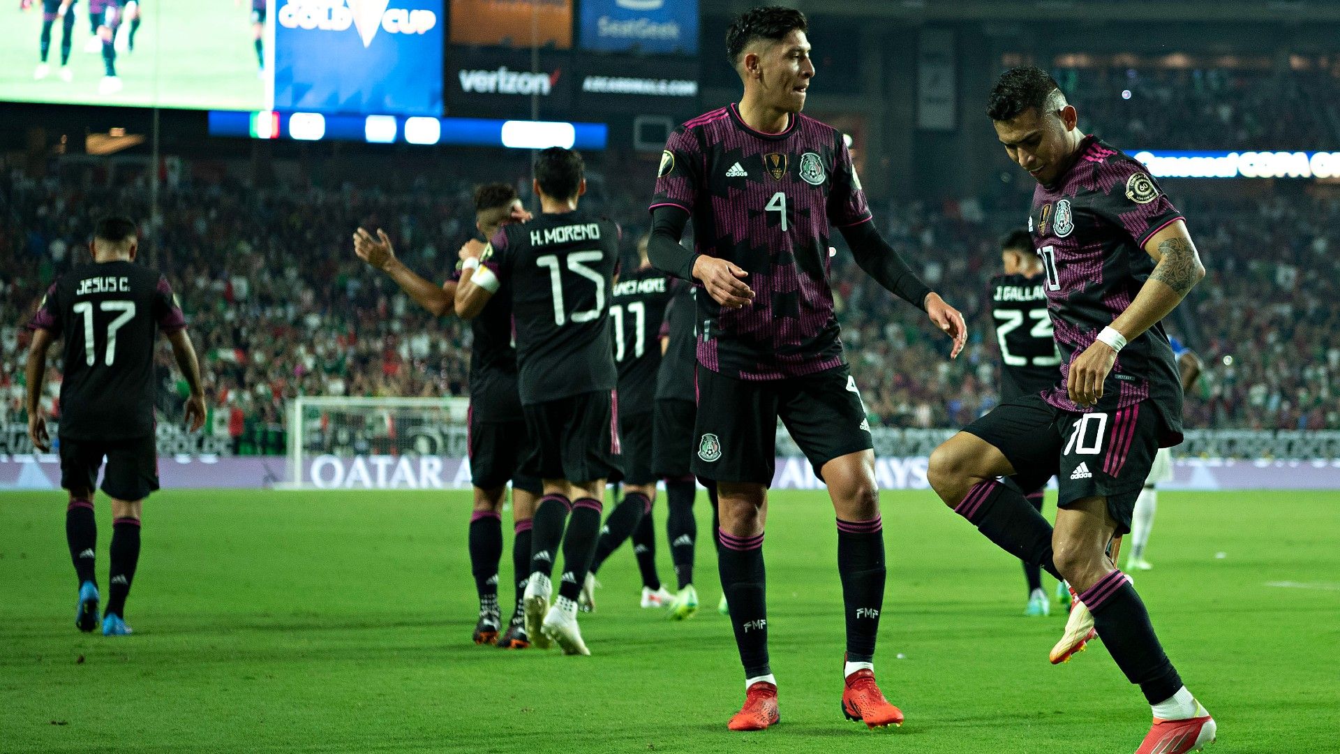 Selección mexicana México Copa Oro Orbelín Pineda Edson Álvarez