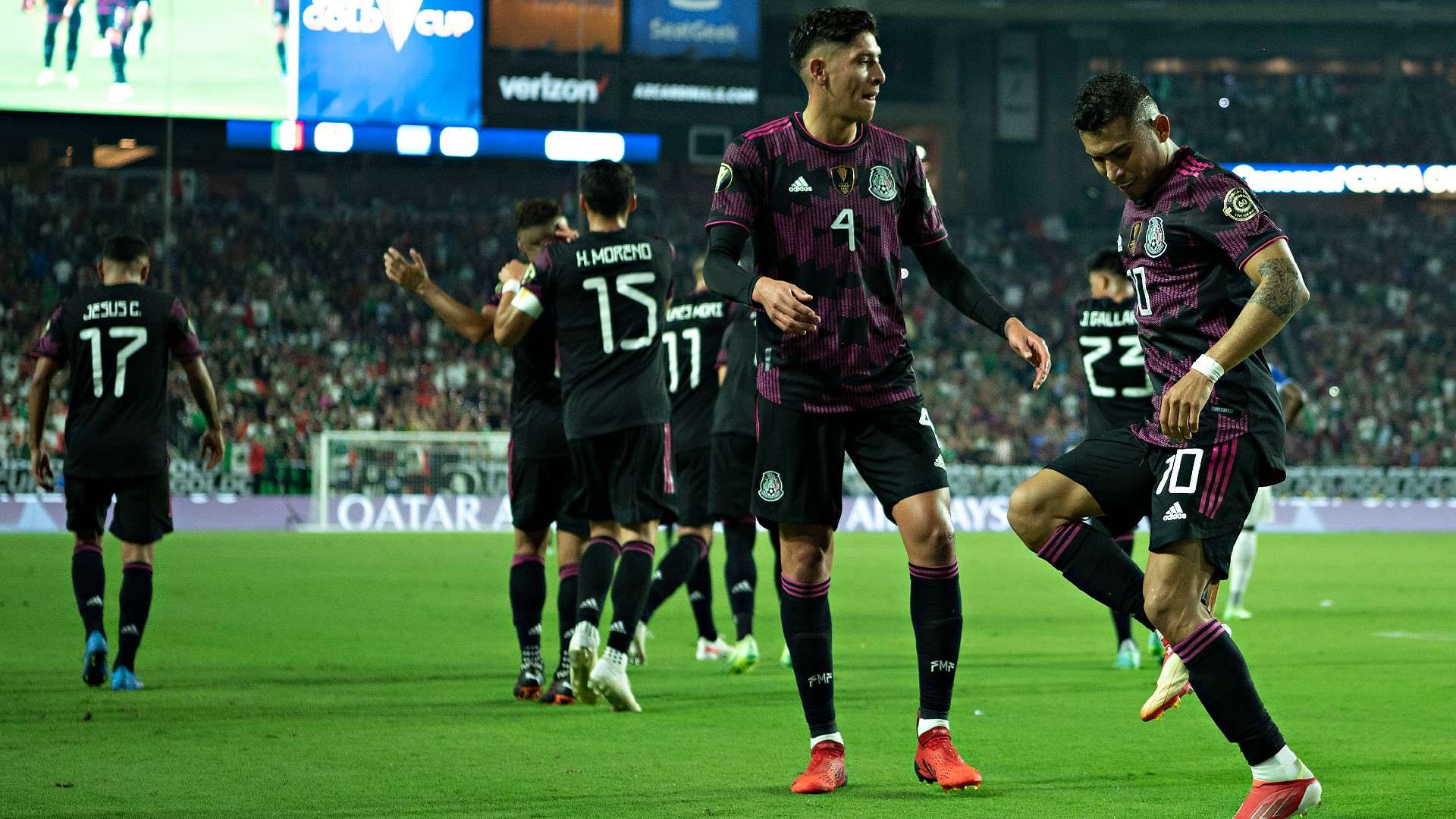 Selección mexicana México Copa Oro Orbelín Pineda Edson Álvarez