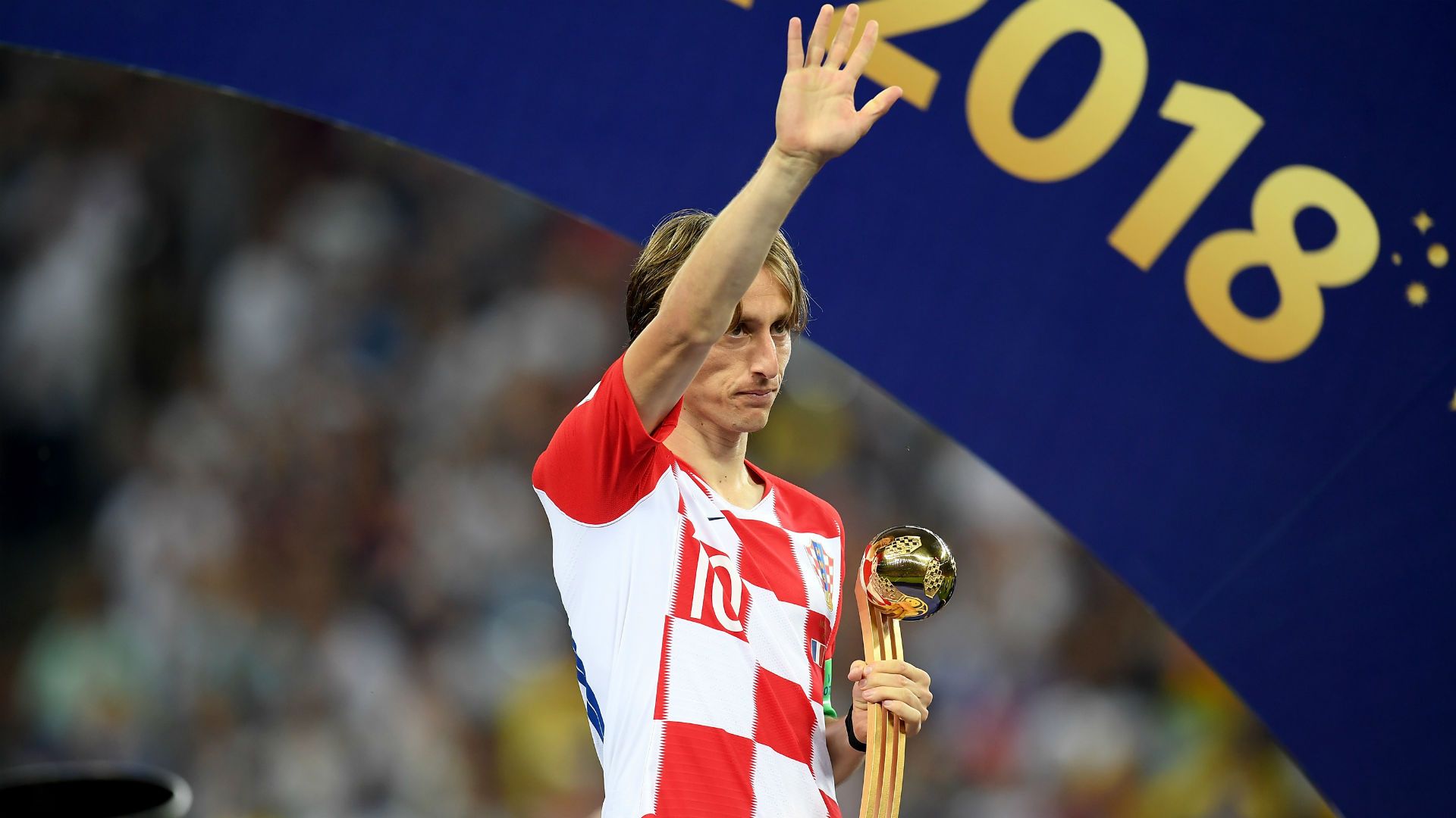 luka modric golden ball - world cup 2018