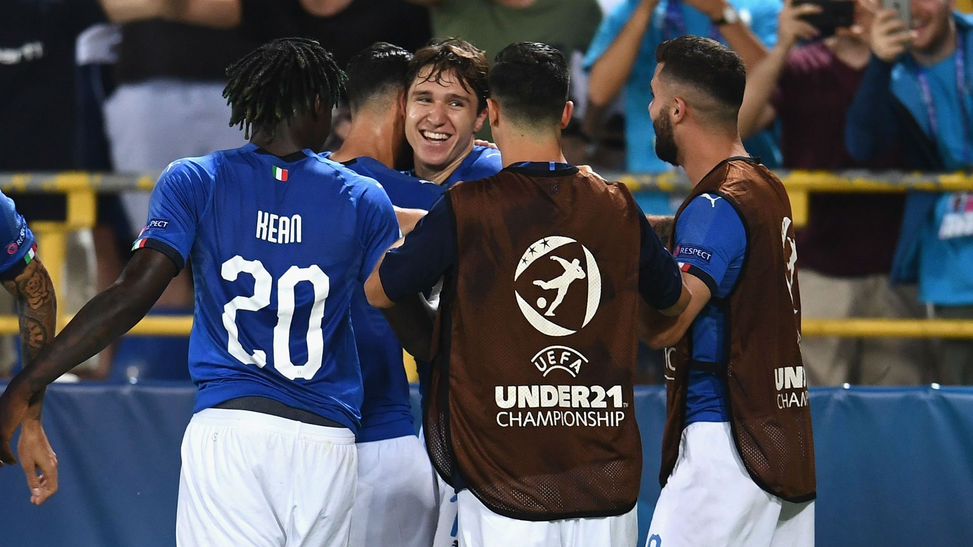 Federico Chiesa Italy Spain Under 21