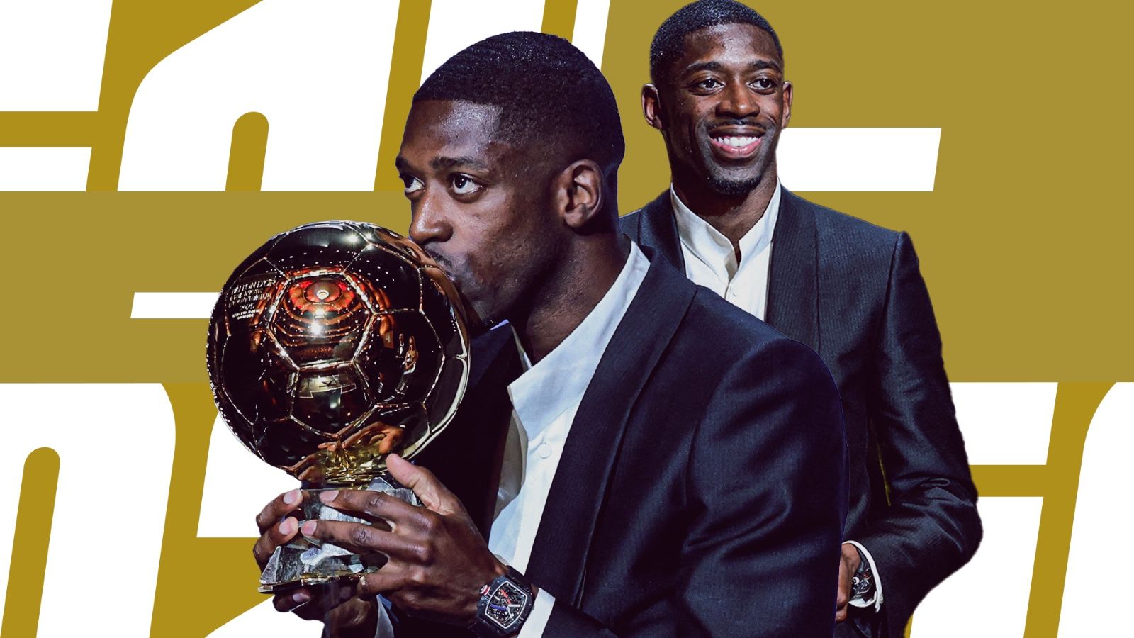 Grafica Dembele Pallone d'oro 2025