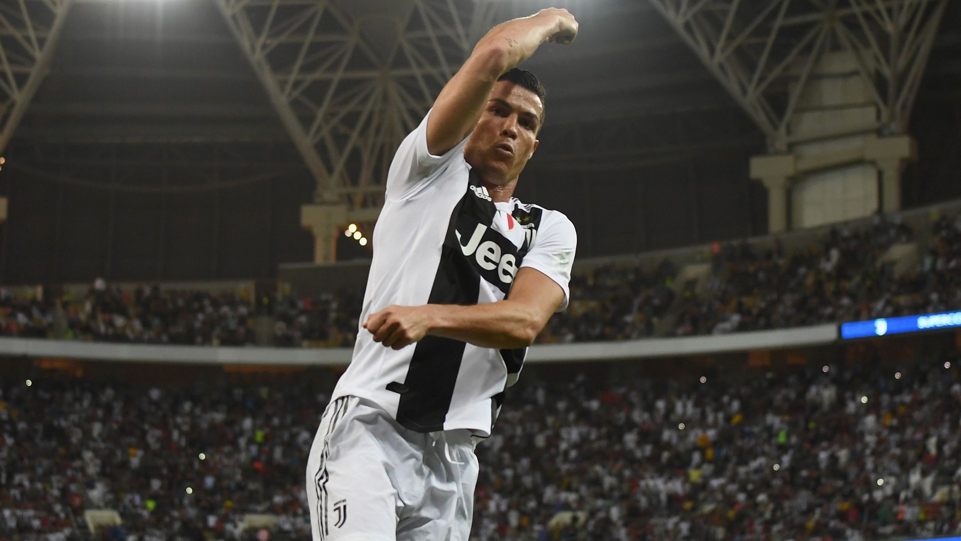 Cristiano Ronaldo Juventus Milan Supercoppa