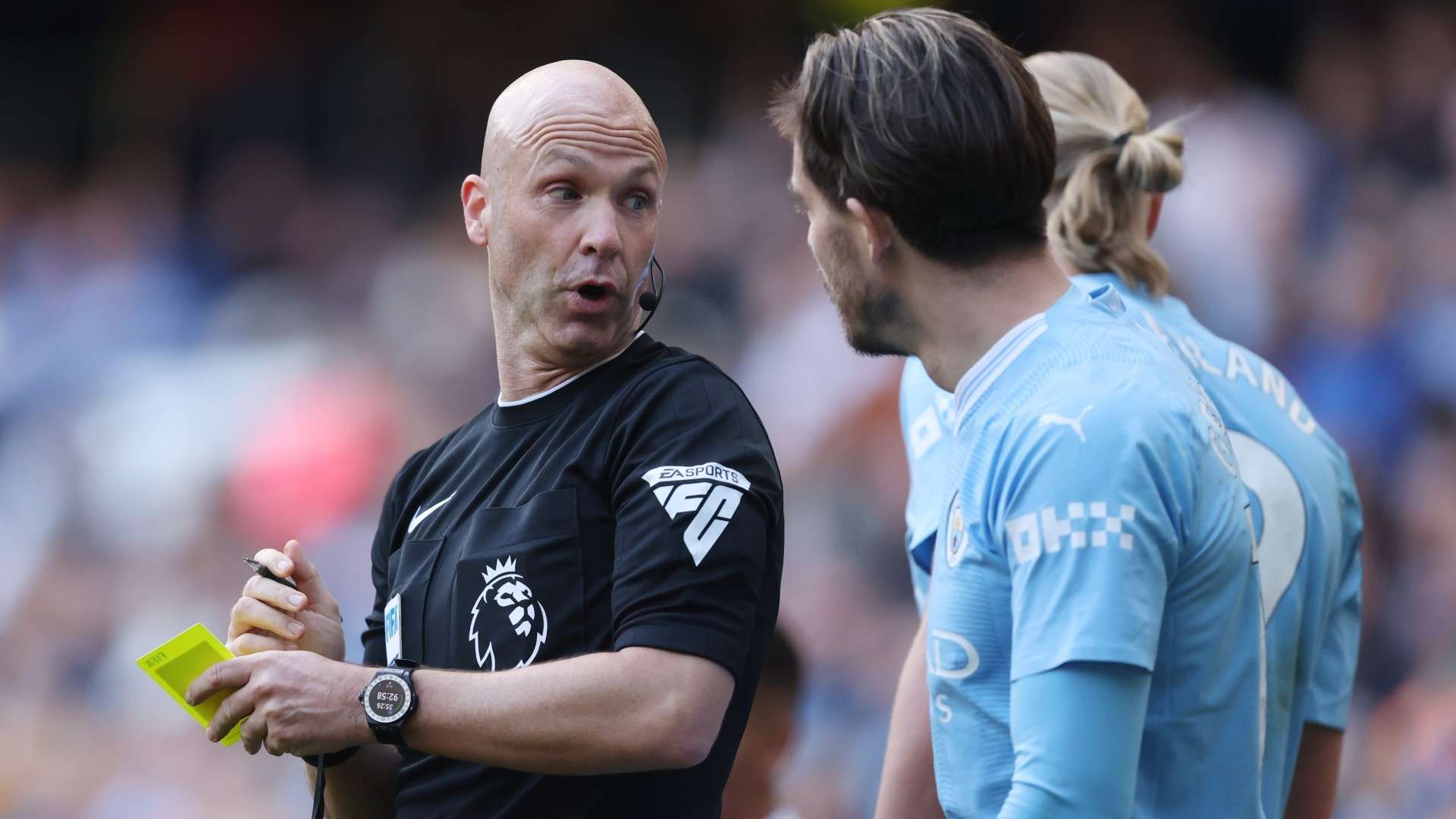 Anthony Taylor vs Man City